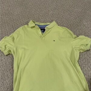 Tommy Hilfiger Men's Green Polo Shirt